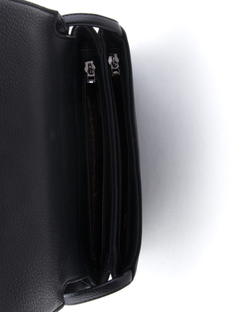 Чёрная сумка планшет Polina (Полина) - артикул: К0000023773 - ракурс 4
