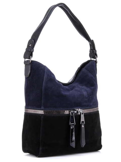 Синяя сумка мешок Polina (Полина) - артикул: К0000032700 - ракурс 1