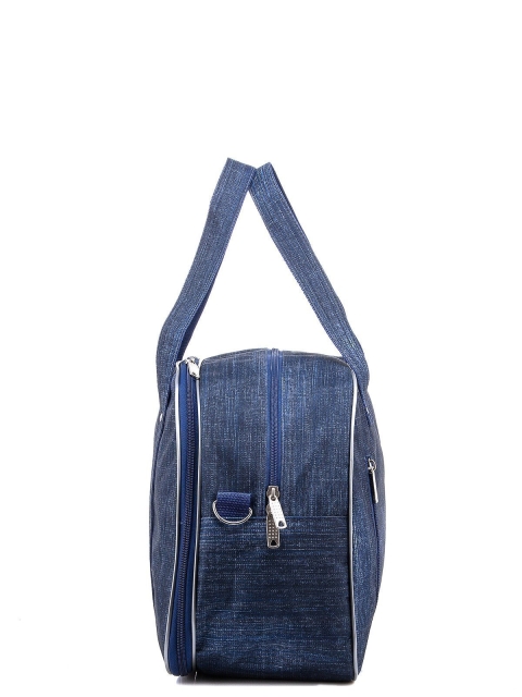 Синяя дорожная сумка Lbags (Эльбэгс) - артикул: 0К-00000398 - ракурс 2