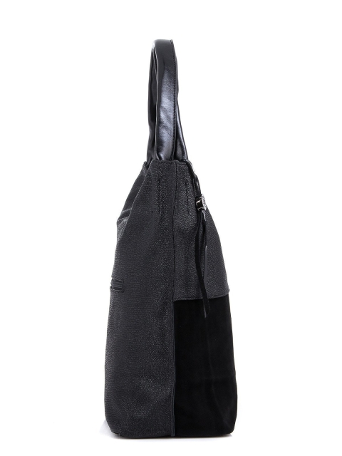 Чёрная сумка мешок Polina (Полина) - артикул: К0000034545 - ракурс 2
