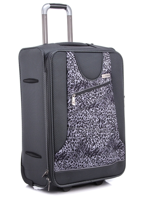 Серый чемодан Monkking (Монкинг) - артикул: 0К-00000214 - ракурс 1