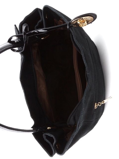 Чёрная сумка мешок Polina (Полина) - артикул: 16905 - ракурс 4