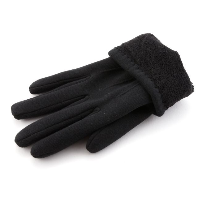 Чёрные перчатки () - артикул: 18836 - ракурс 2