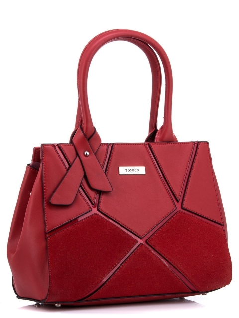 Красная сумка классическая Tosoco (Тосоко) - артикул: К0000036625 - ракурс 1