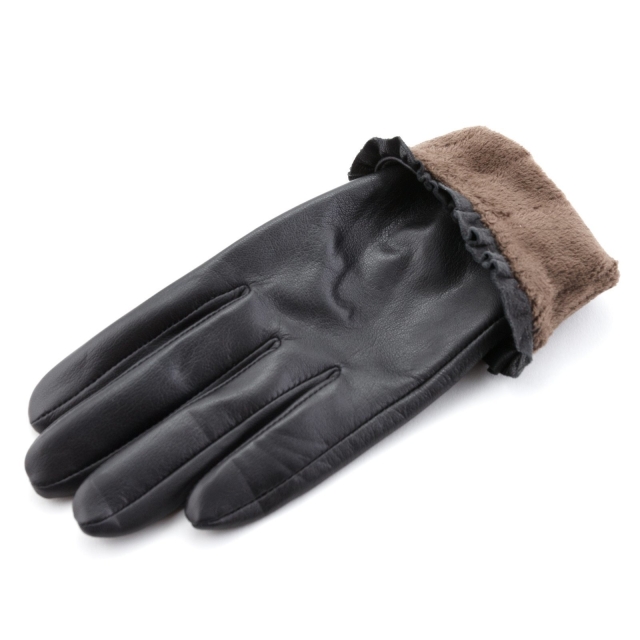 Чёрные перчатки Pittards (Питардс) - артикул: К0000014904 - ракурс 2