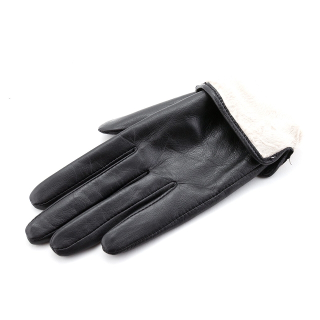 Чёрные перчатки Pittards (Питардс) - артикул: К0000013442 - ракурс 2