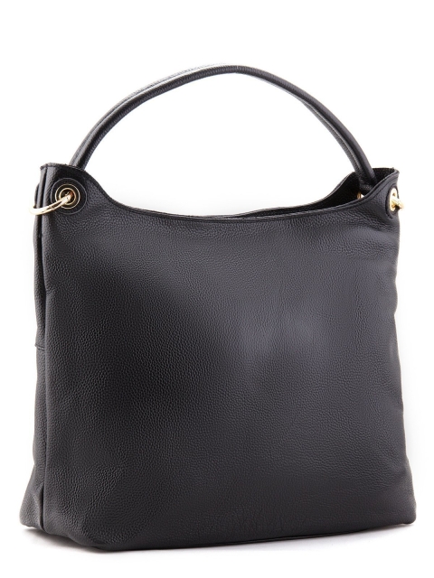 Чёрная сумка мешок Polina (Полина) - артикул: К0000022672 - ракурс 1