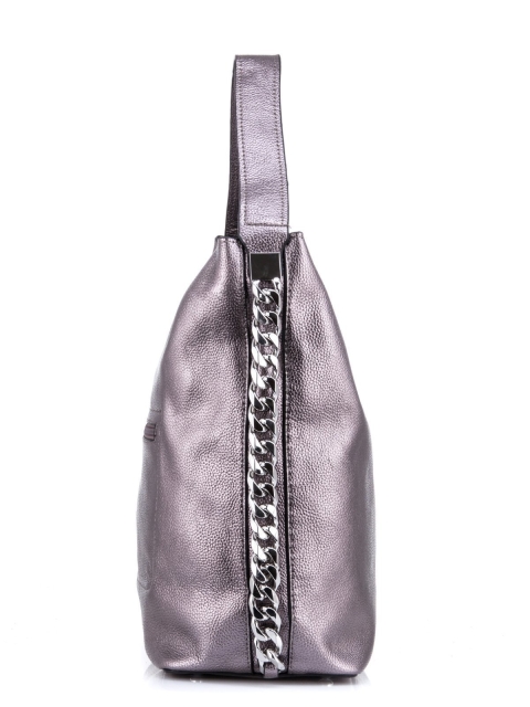 Серебряная сумка мешок Polina (Полина) - артикул: К0000032725 - ракурс 2