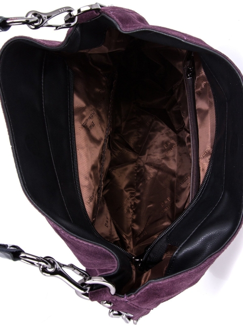 Фиолетовая сумка мешок Polina (Полина) - артикул: К0000032630 - ракурс 4