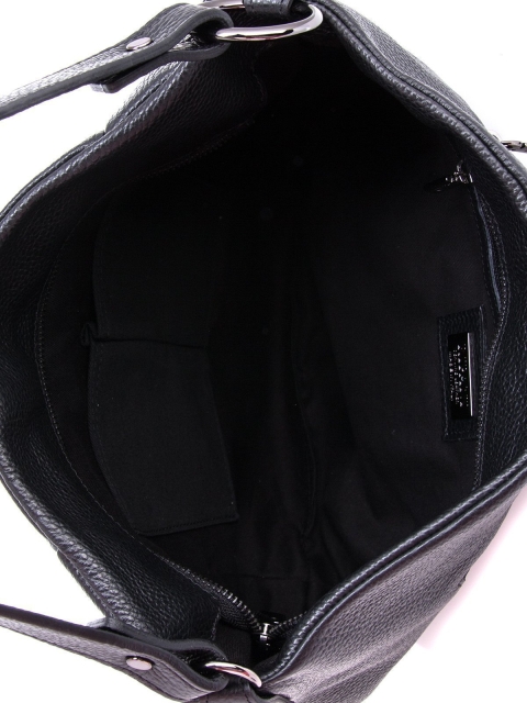 Чёрная сумка мешок Ripani (Рипани) - артикул: К0000032583 - ракурс 4