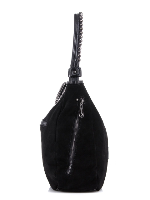 Чёрная сумка мешок Polina (Полина) - артикул: К0000034586 - ракурс 2