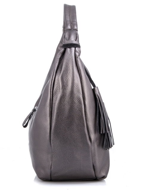 Серебряная сумка мешок Polina (Полина) - артикул: К0000034569 - ракурс 2