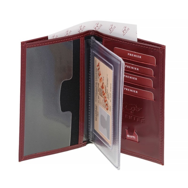 Красный бумажник S.Lavia (Славия) - артикул: К0000005313 - ракурс 1