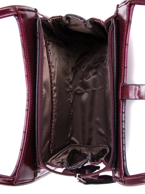 Бордовая сумка классическая Tosoco (Тосоко) - артикул: К0000032340 - ракурс 5