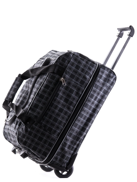 Чёрный чемодан Lbags (Эльбэгс) - артикул: К0000018627 - ракурс 4