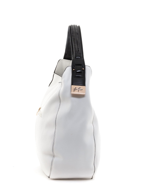Белая сумка мешок Fabbiano (Фаббиано) - артикул: К0000008256 - ракурс 2