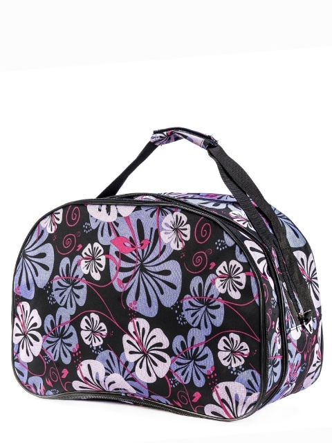 Фиолетовая дорожная сумка S.Lavia (Славия) - артикул: Т020 413 фиол вьюнки - ракурс 5