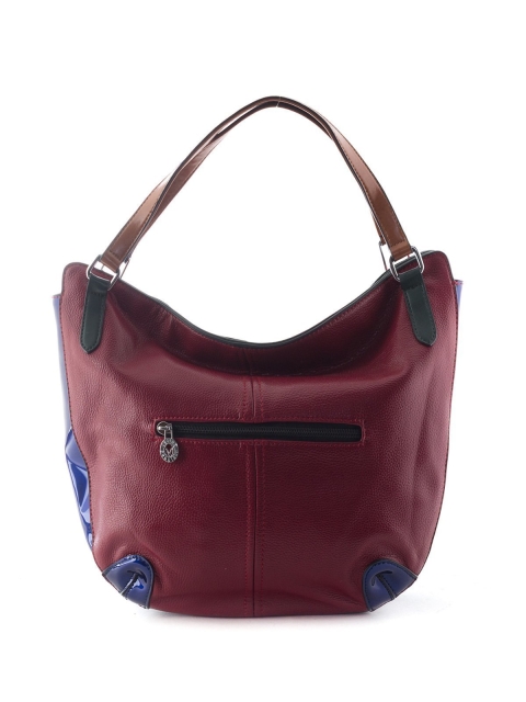 Красная сумка мешок Fabbiano (Фаббиано) - артикул: К0000010697 - ракурс 2