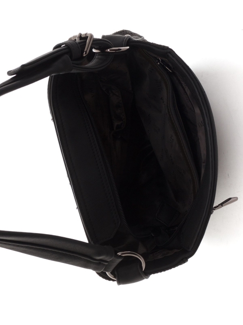 Чёрная сумка мешок Angelo Bianco (Анджело Бьянко) - артикул: К0000014521 - ракурс 4