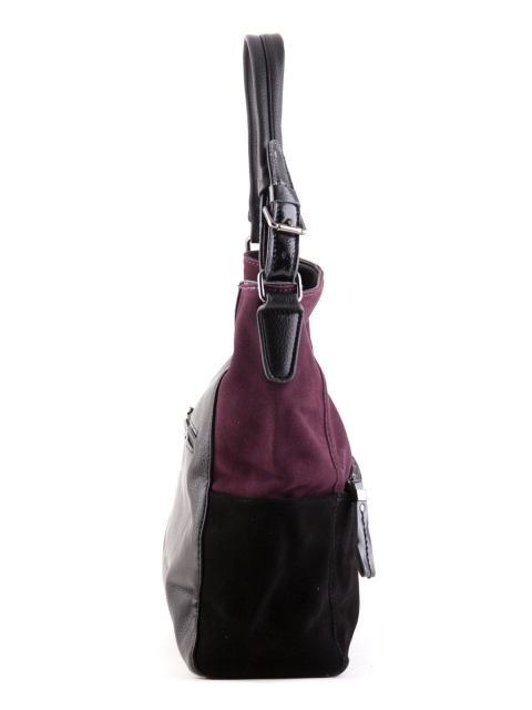 Фиолетовая сумка мешок Polina (Полина) - артикул: К0000023812 - ракурс 2