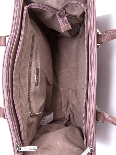 Розовая сумка классическая David Jones (Дэвид Джонс) - артикул: К0000028844 - ракурс 4