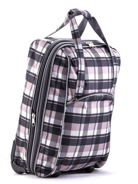 Серый чемодан Lbags (Эльбэгс) - артикул: К0000027217 - ракурс 1