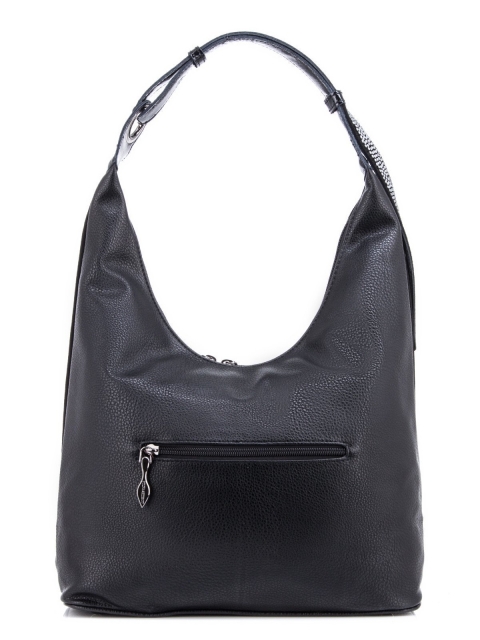 Чёрная сумка мешок Polina (Полина) - артикул: К0000032617 - ракурс 3