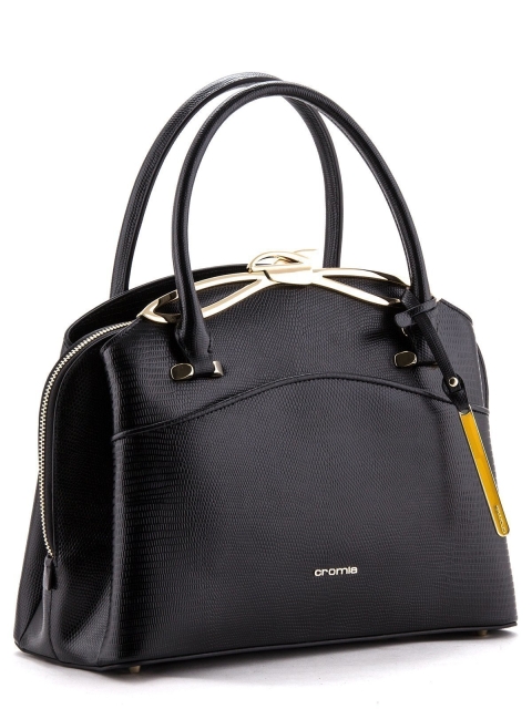 Чёрная сумка классическая Cromia (Кромиа) - артикул: К0000028499 - ракурс 2