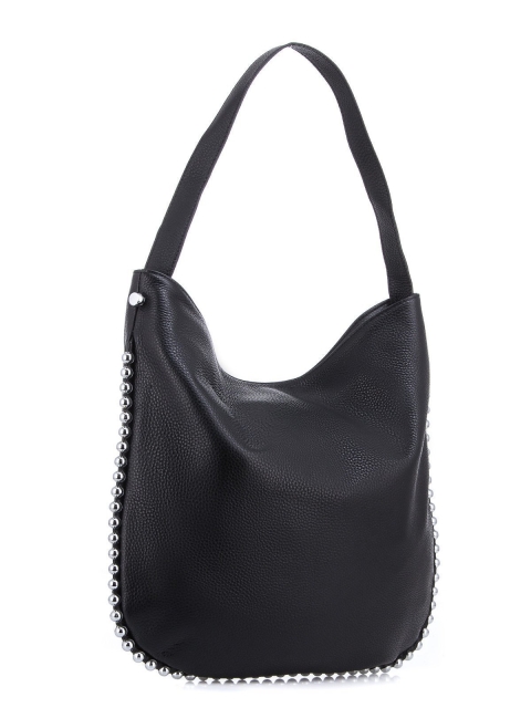 Чёрная сумка мешок Polina (Полина) - артикул: К0000034516 - ракурс 1