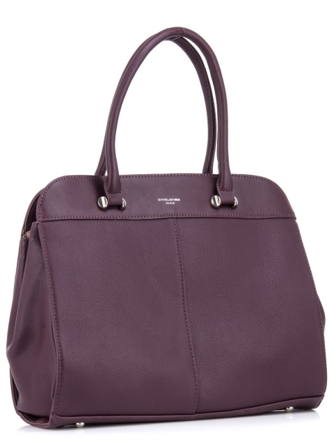 Фиолетовая сумка классическая David Jones (Дэвид Джонс) - артикул: К0000032669 - ракурс 1