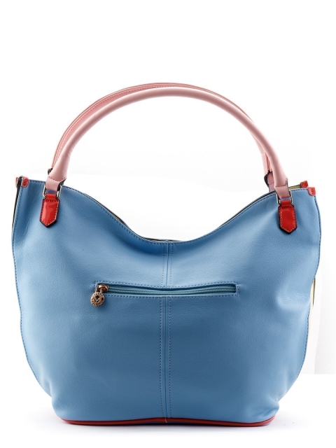Голубая сумка мешок Fabbiano (Фаббиано) - артикул: К0000006938 - ракурс 3