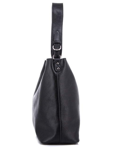 Чёрная сумка мешок Polina (Полина) - артикул: К0000035554 - ракурс 2