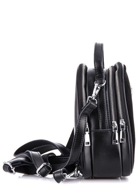 Чёрный рюкзак Angelo Bianco (Анджело Бьянко) - артикул: К0000033750 - ракурс 2