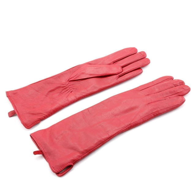 Красные перчатки Pittards (Питардс) - артикул: К0000013432 - ракурс 1