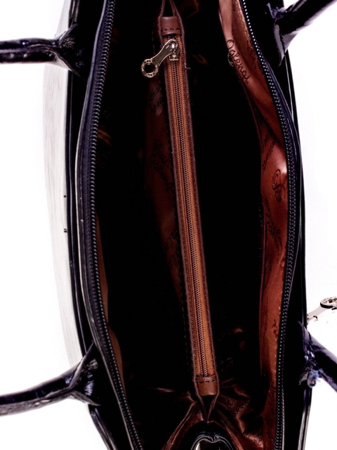 Чёрная сумка классическая Polina (Полина) - артикул: К0000017898 - ракурс 3