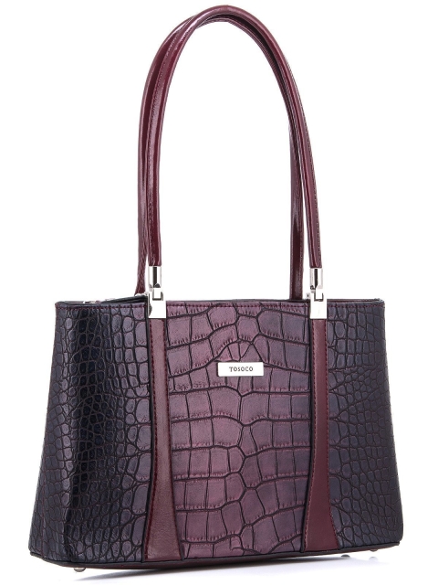 Фиолетовая сумка классическая Tosoco (Тосоко) - артикул: К0000036643 - ракурс 1