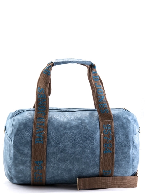 Голубая дорожная сумка David Jones (Дэвид Джонс) - артикул: К0000027342 - ракурс 3