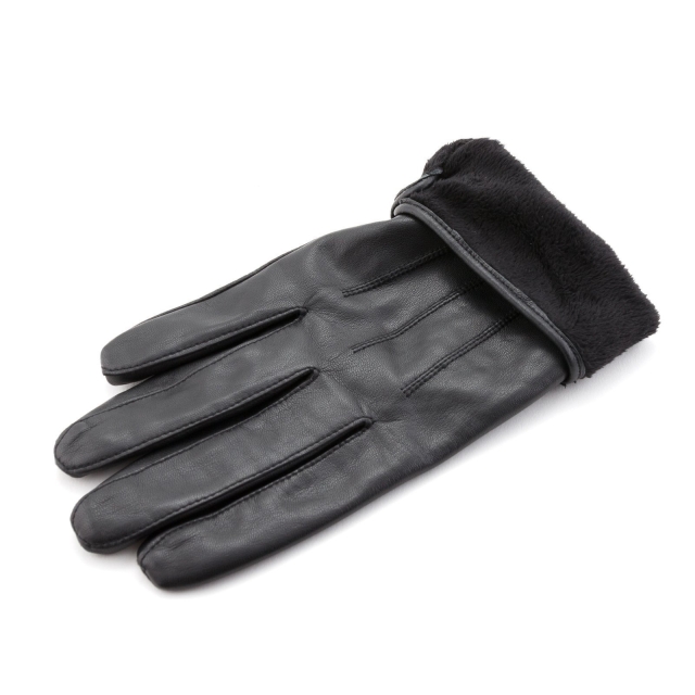 Чёрные перчатки Pittards (Питардс) - артикул: К0000023749 - ракурс 2
