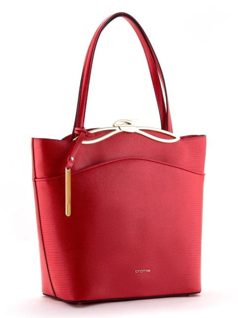 Красная сумка классическая Cromia (Кромиа) - артикул: К0000028521 - ракурс 2