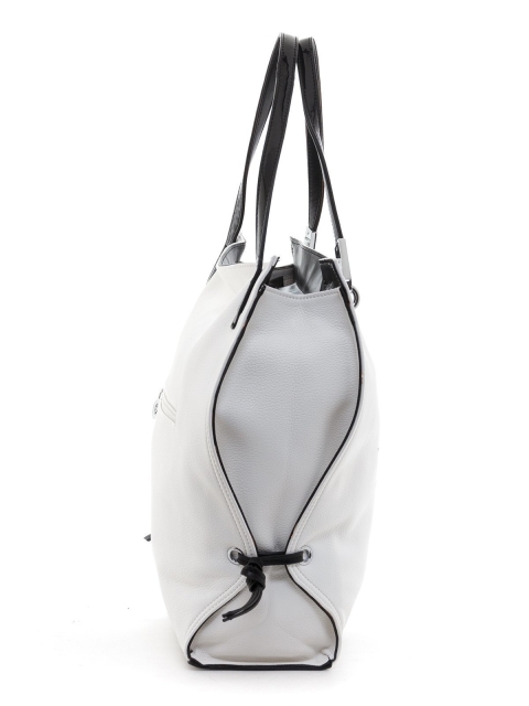 Белая сумка мешок Fabbiano (Фаббиано) - артикул: К0000006939 - ракурс 2