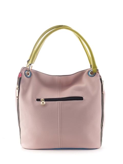 Розовая сумка мешок Fabbiano (Фаббиано) - артикул: К0000008280 - ракурс 2