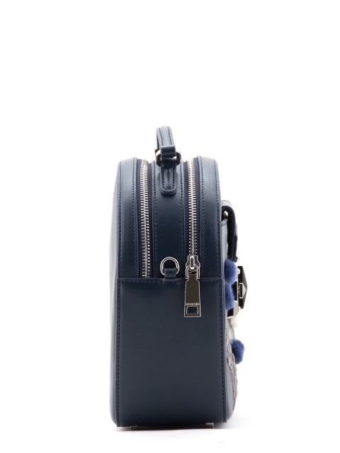 Синяя сумка планшет Cromia (Кромиа) - артикул: К0000022915 - ракурс 3