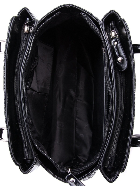 Чёрная сумка классическая Tosoco (Тосоко) - артикул: К0000032324 - ракурс 4