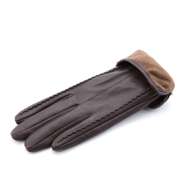 Коричневые перчатки Pittards (Питардс) - артикул: К0000013436 - ракурс 2