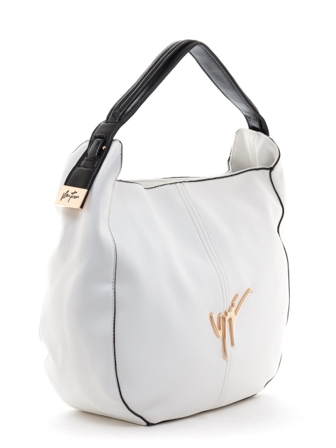Белая сумка мешок Fabbiano (Фаббиано) - артикул: К0000008256 - ракурс 1