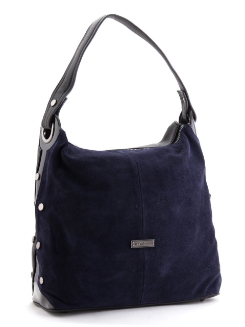Синяя сумка мешок Polina (Полина) - артикул: К0000023786 - ракурс 1