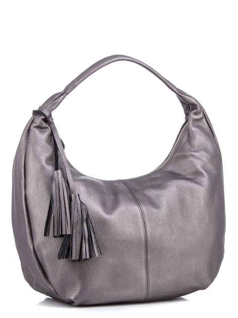 Серебряная сумка мешок Polina (Полина) - артикул: К0000034569 - ракурс 1