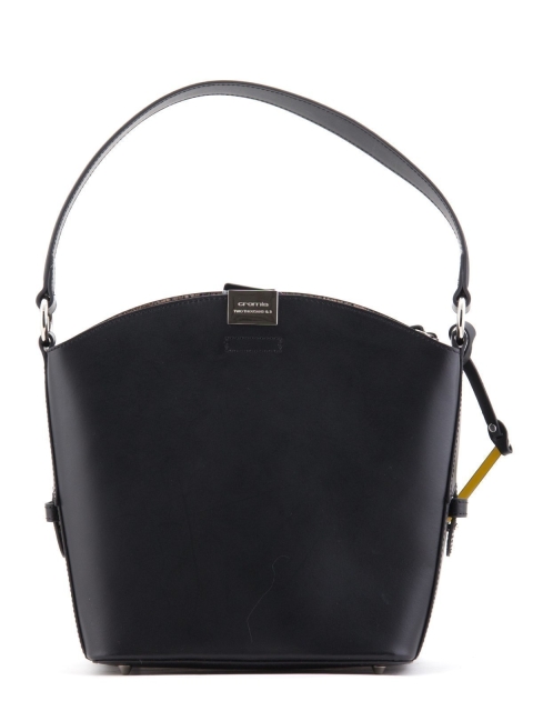 Чёрная сумка классическая Cromia (Кромиа) - артикул: К0000006832 - ракурс 4