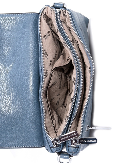 Синяя сумка планшет Fabbiano (Фаббиано) - артикул: 0К-00000159 - ракурс 4