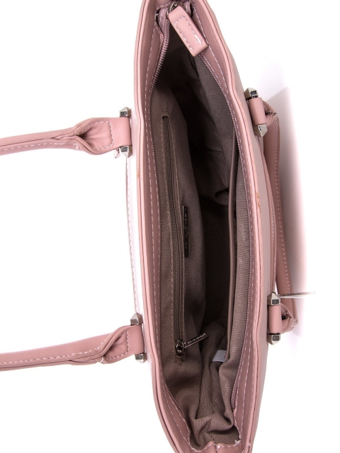 Розовая сумка классическая David Jones (Дэвид Джонс) - артикул: К0000029473 - ракурс 4